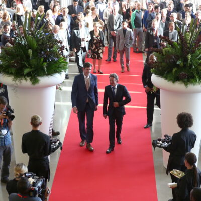 Daryl Katz red carpet